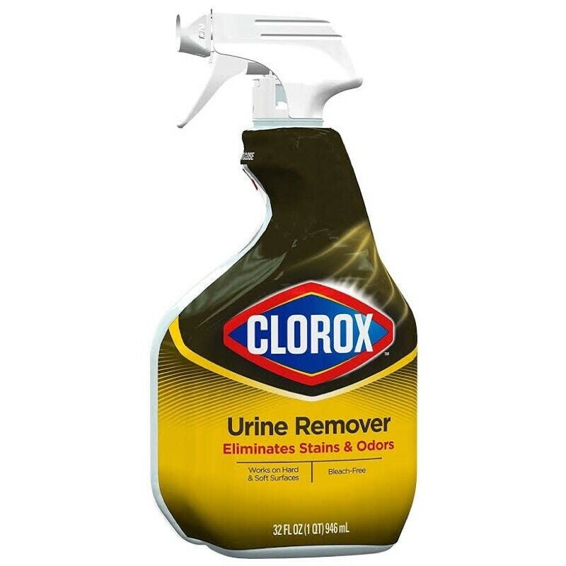 Clorox Urine Remover for Stains Odors Cleaner Remover Eliminator Stain - 32Oz