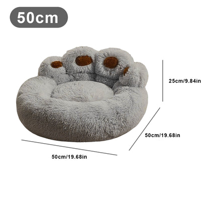 Dog Bed Cat Beds Soft Washable Fleece Puppy Cushion Warm Pet Basket Large Dog UK