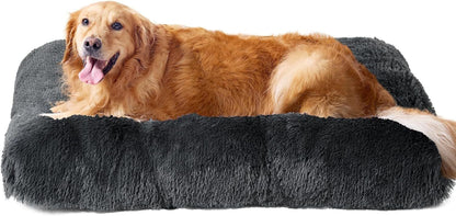 Dog Bed Soft Pet Cushion Large Dog Crate Puppy Cat Mattress Washable Pad Mat Xl